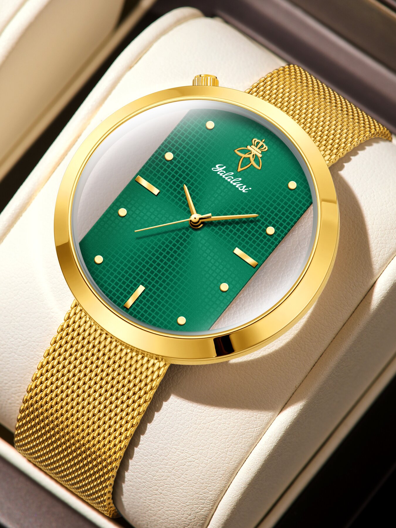 Vintage Watch Crystal - YaLaLuSi Vintage-Style Ladies’ Watch with Openwork