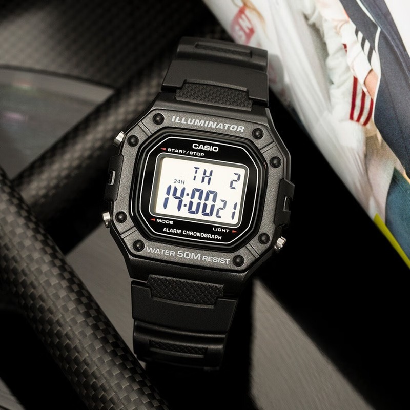 Original Casio W-218H-1A Digit - đánh giá và giá Vintage Collectible Watches